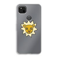 Kleine leeuw: Google Pixel 4a Transparant Hoesje