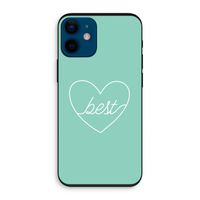 Best heart pastel: iPhone 12 mini Biologisch afbreekbaar hoesje