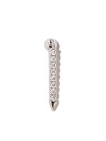 MARIA TASH boucle d'oreille Eternity Bar en or blanc 18ct ornée de diamants - Argent - thumbnail