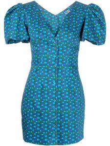 Lhd robe courte Pedra Bonita - Bleu