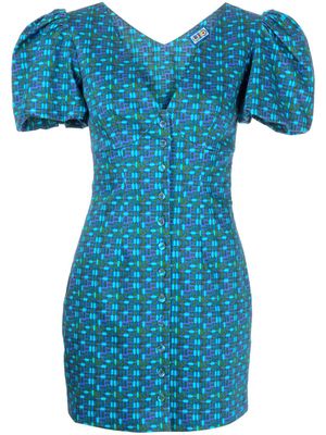 Lhd robe courte Pedra Bonita - Bleu
