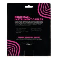 Ernie Ball 6044 gekrulde instrumentkabel 9 m zwart - thumbnail