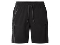 esmara Men Heren cargoshort (Zwart, L)
