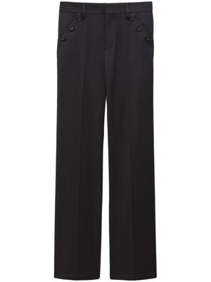 Filippa K pantalon de costume à coupe courte - Noir