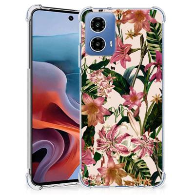 Motorola Moto G34 Case Flowers Motorola Moto G34 Case Flowers