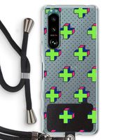 8-bit N°10: Sony Xperia 5 III Transparant Hoesje met koord
