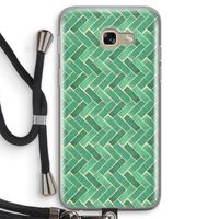 Moroccan tiles 2: Samsung Galaxy A5 (2017) Transparant Hoesje met koord