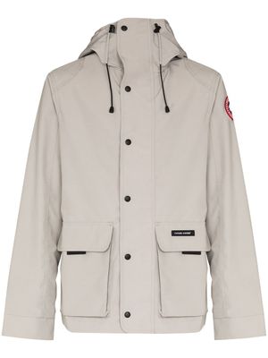 Canada Goose veste Lockeport à capuche - Gris
