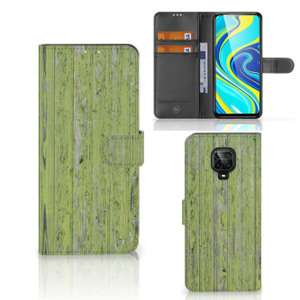 Xiaomi Redmi Note 9 Pro | Note 9S Book Style Case Green Wood