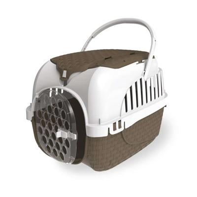 Bama Pet Transportbox 59x38x37 cm Taupe/Wit