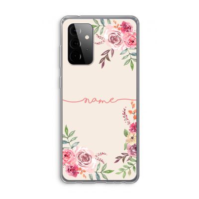 Rozen: Samsung Galaxy A72 Transparant Hoesje