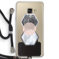 Creatieve toets: Samsung Galaxy A3 (2016) Transparant Hoesje met koord