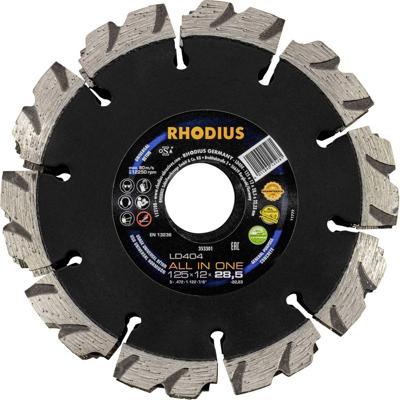 Rhodius 353301 Diamanten doorslijpschijf 125 mm 1 stuk(s) Beton