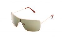 Kost zonnebril heren rechthoekig goud/groen(20 027) - thumbnail