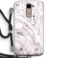 Mengelmoes: LG K10 (2016) Transparant Hoesje met koord
