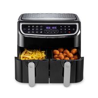 Blokker BL-18304 airfryer - Heteluchtfriteuse 2x XL , dubbele kookzone , 2x4,5L