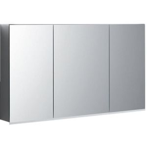 Geberit Option Plus spiegelkast met 3 dubbelzijdige spiegeldeuren met led verlichting 120x70x17.2cm 500.592.00.1