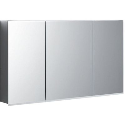 Geberit Option Plus spiegelkast met 3 dubbelzijdige spiegeldeuren met led verlichting 120x70x17.2cm 500.592.00.1