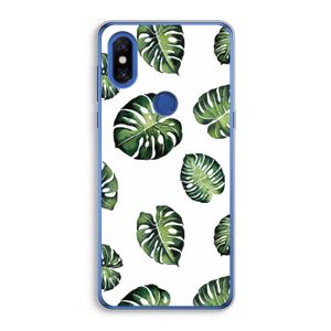 Tropische bladeren: Xiaomi Mi Mix 3 Transparant Hoesje