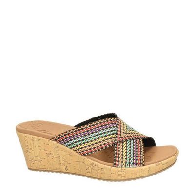 Skechers Cali Beverlee muiltjes multi Skechers Cali Beverlee muiltjes multi