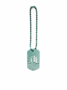 Jean Paul Gaultier Pre-Owned pendentif à logo (années 1990) - Vert