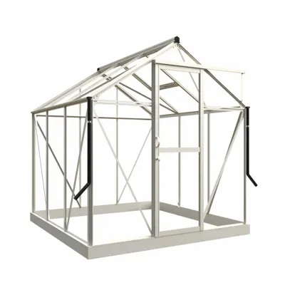 Royal Well | Mary I Tuinkas | Veiligheidsglas 3 mm | Wit