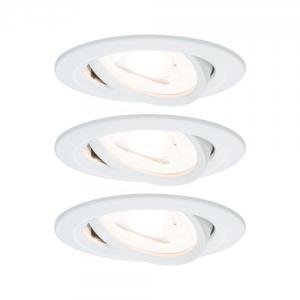 Paulmann 93467 Inbouwlamp Set van 3 stuks LED GU10 19.5 W Wit (mat)