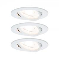 Paulmann 93467 Inbouwlamp Set van 3 stuks LED GU10 19.5 W Wit (mat) - thumbnail