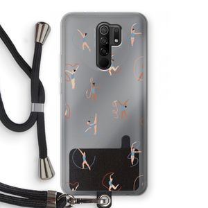 Dancing #3: Xiaomi Redmi 9 Transparant Hoesje met koord