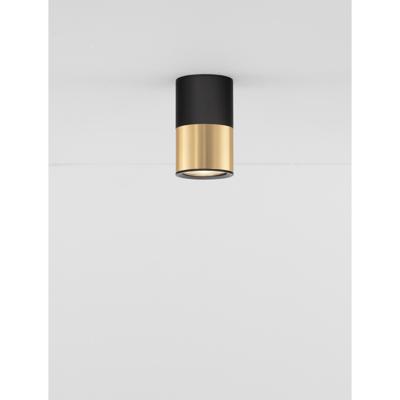 Lyora PlafondspotPicto 10cm zwart met goud - 9911527