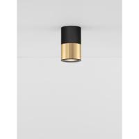 Lyora PlafondspotPicto 10cm zwart met goud - 9911527