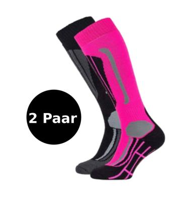 Falcon 2-pack Skisokken Dames 39-42