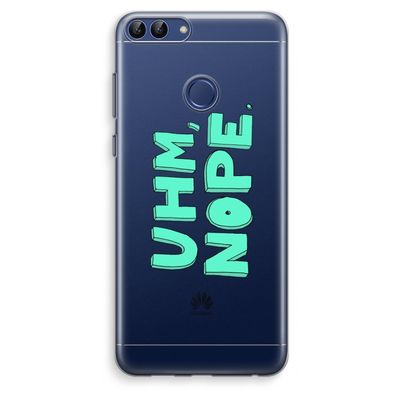 UHM, NOPE.: Huawei P Smart (2018) Transparant Hoesje