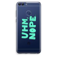UHM, NOPE.: Huawei P Smart (2018) Transparant Hoesje