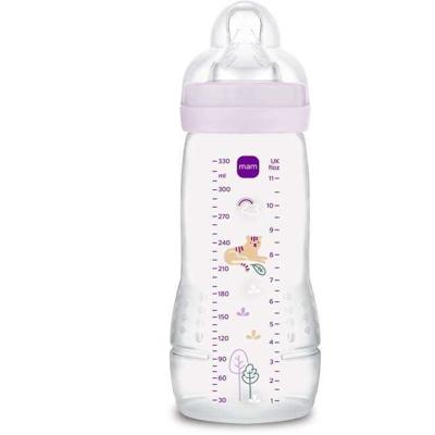 Babyfles - MAM BABY - Easy Active - +6 maanden - 330 ml - X-flow speen - Lila