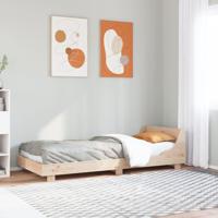 Bedframe zonder matras massief grenenhout 90x190 cm
