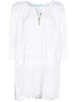 Melissa Odabash robe Ashley courte - Blanc