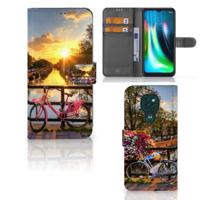 Motorola Moto G9 Play | E7 Plus | Flip Cover | Amsterdamse Grachten