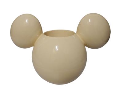 3D Flower Pot Mickey Off White 5 Cm 20x11x12 cm - Disney