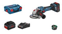 Bosch Blauw GWS 18V-15 C Professional Haakse accuslijpmachine | BITURBO met 8.0Ah accu&apos;s - 06019H6101