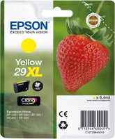 Epson Strawberry 29XL Y inktcartridge 1 stuk(s) Origineel Hoog (XL) rendement Geel - thumbnail