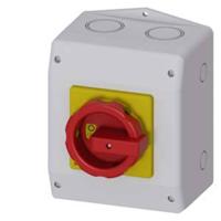 Rood, Geel 6-polig 16 mm² 25 A 1x NO, 1x NC 690 V/AC Siemens 3LD21654VD53