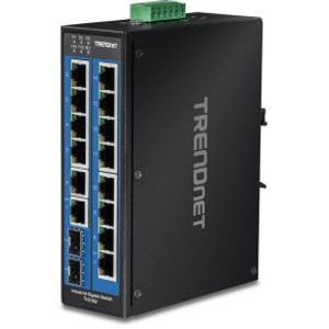 Trendnet TI-G162 netwerk-switch Gigabit Ethernet (10/100/1000) Zwart