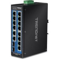 Trendnet TI-G162 netwerk-switch Gigabit Ethernet (10/100/1000) Zwart