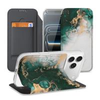 Book Cover Apple iPhone 17 Pro Marmer Groen