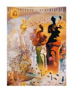 Kunstdruk Salvador Dali - El torero hallucinogene 60x80cm