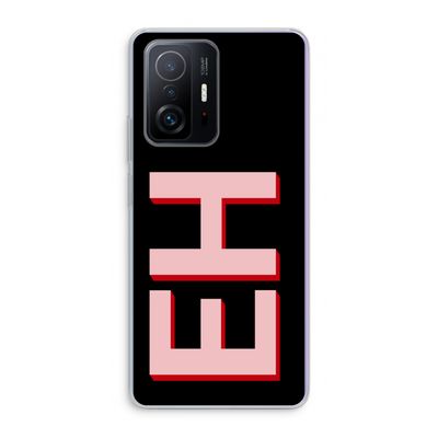 Monogram: Xiaomi 11T Pro Transparant Hoesje