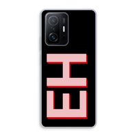 Monogram: Xiaomi 11T Pro Transparant Hoesje