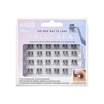 Kiss Falscara natural wispy wisps 1 Stuks Kiss Falscara natural wispy wisps 1 Stuks