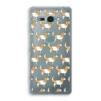 Doggy: Sony Xperia XZ2 Compact Transparant Hoesje